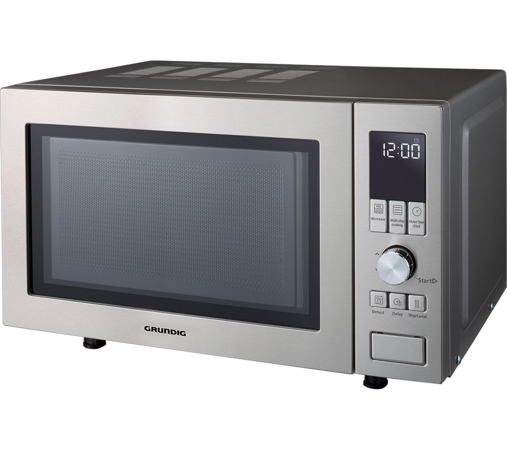 GRUNDIG GMF1030X Compact Solo Microwave - Stainless Steel, Stainless Steel