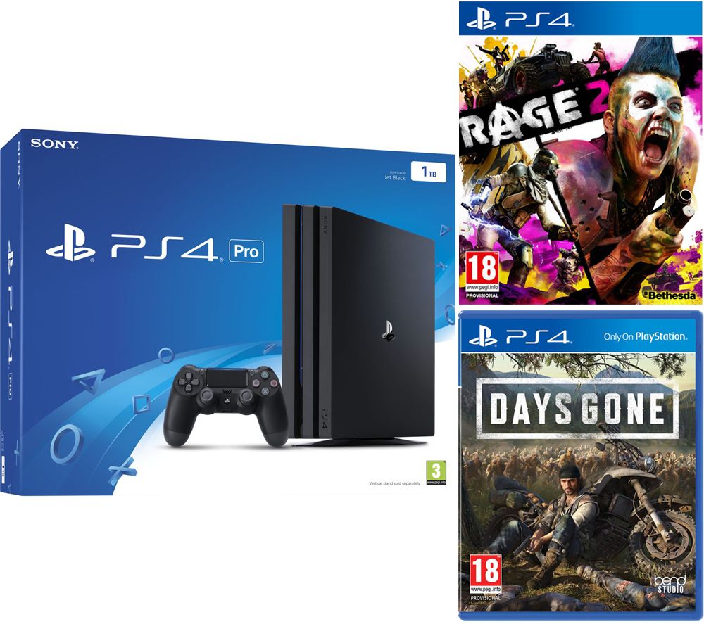 SONY PlayStation 4 Pro, Rage 2 & Days Gone Bundle