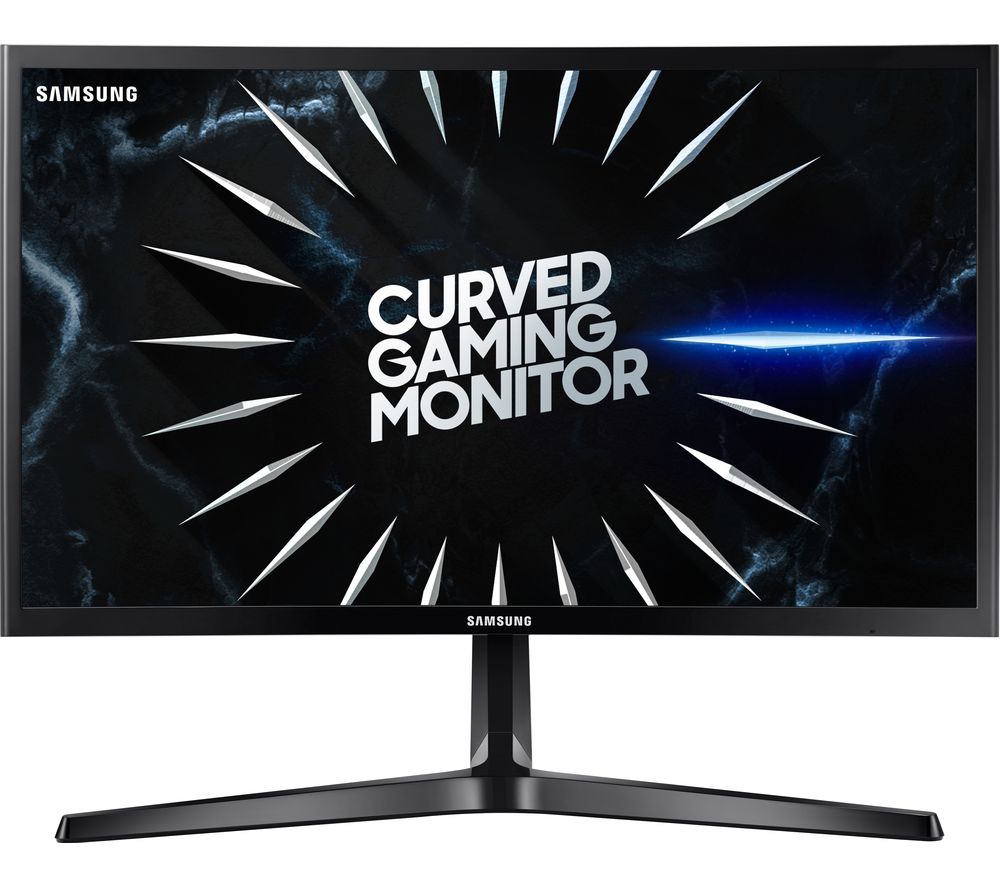 SAMSUNG LC24RG50FQUXEN Full HD 24" Curved LED Gaming Monitor - Black, Black