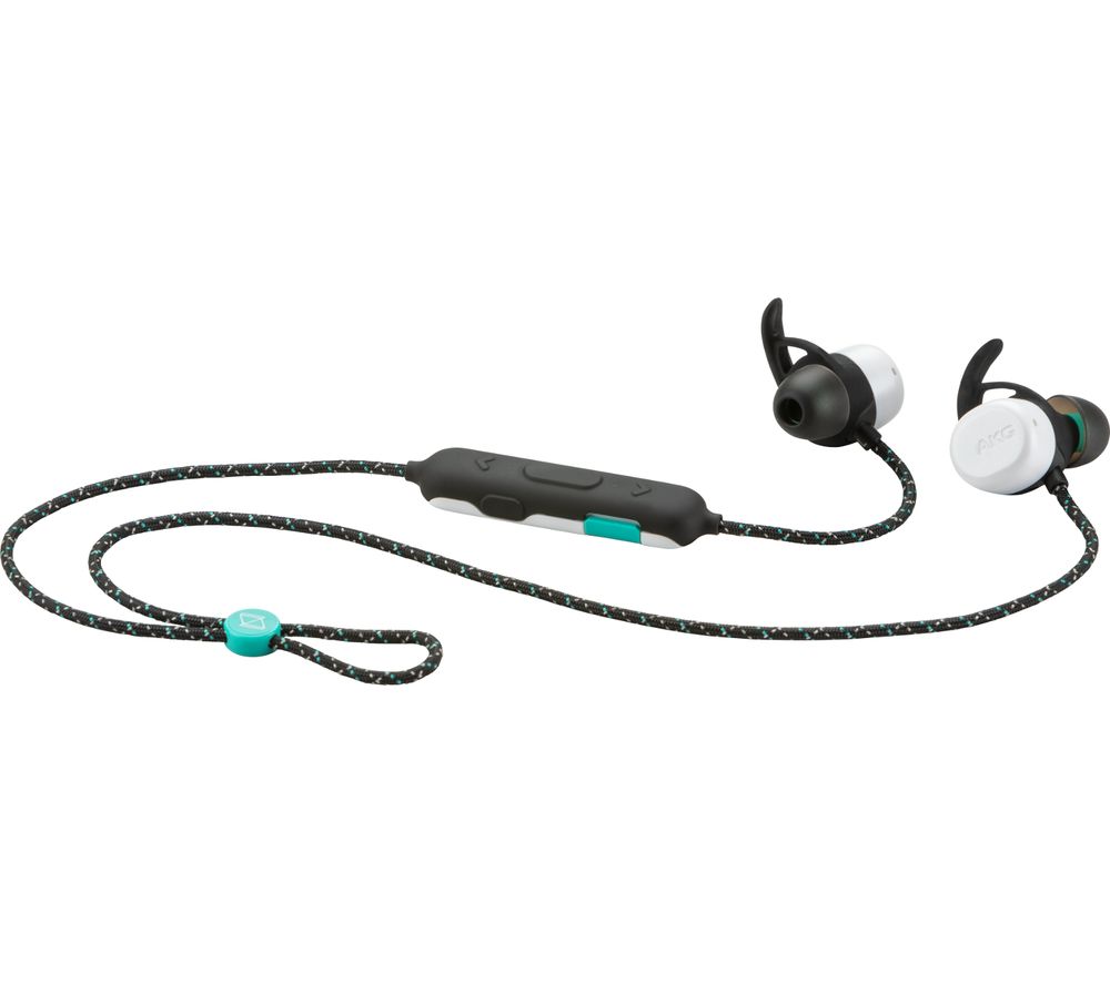 AKG N200A Wireless Bluetooth Sports Earphones - White, White