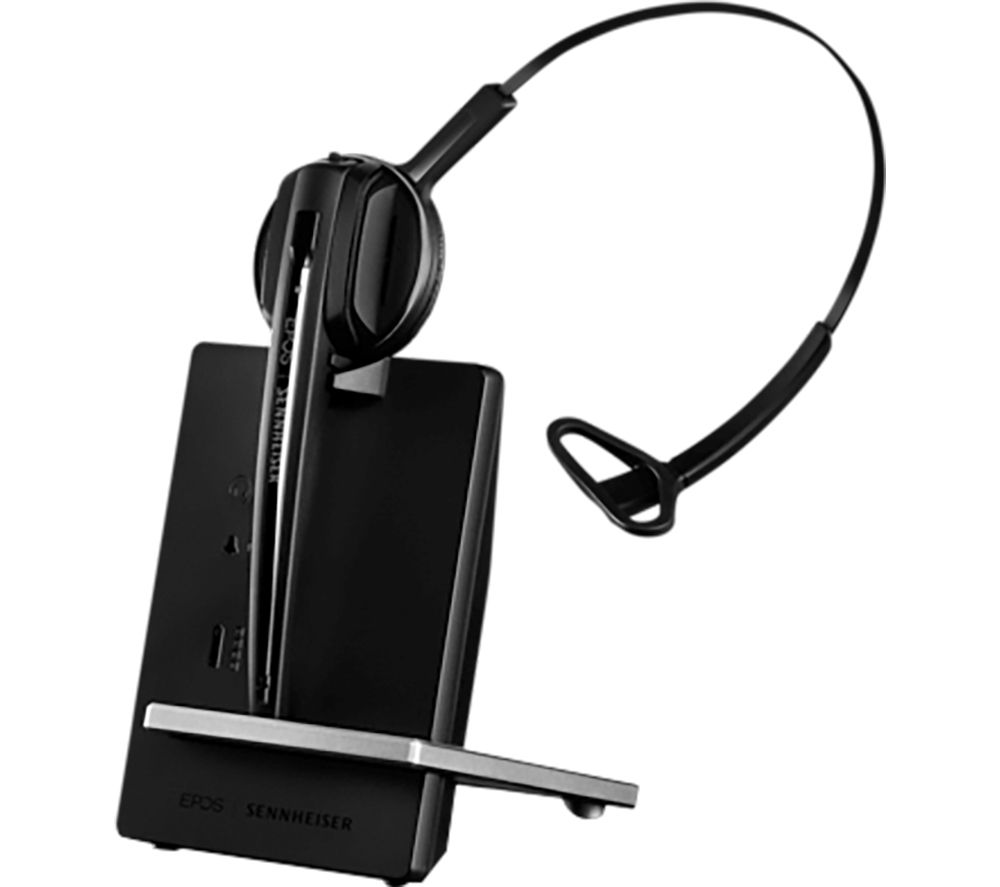SENNHEISER D 10 Phone Wireless DECT Headset - Black, Black