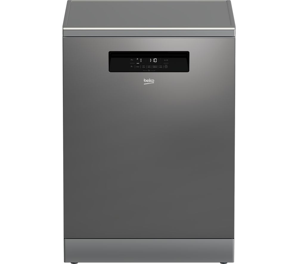 BEKO HygieneShield DEN36X30X Full-size Dishwasher - Stainless Steel, Stainless Steel