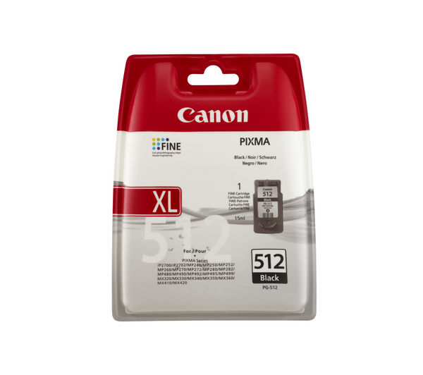 CANON PGI-512 Black Ink Cartridge, Black