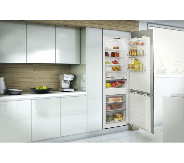 BEKO Select BCE772F Integrated Fridge Freezer, Transparent