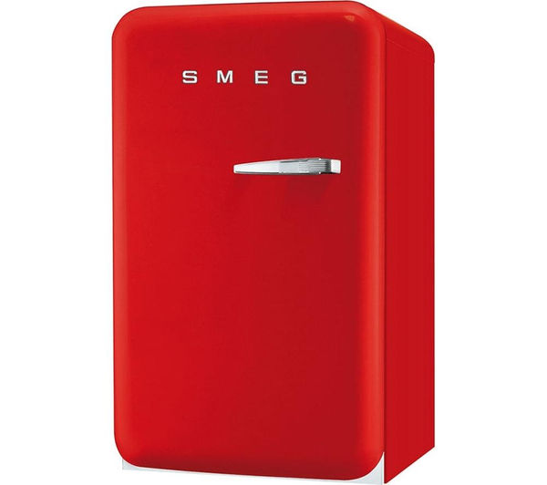 SMEG FAB10LR Fridge - Red, Red