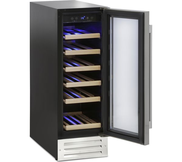 MONTPELLIER WS19SDX Wine Cooler - Stainless Steel, Stainless Steel