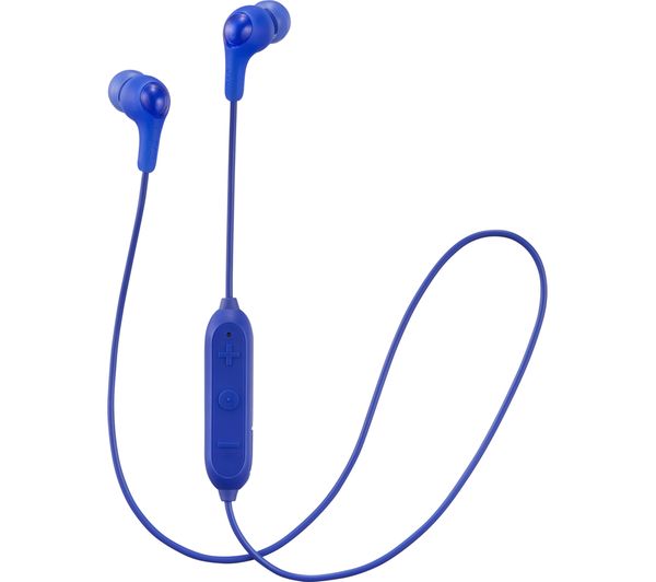 JVC HA-FX9BT-A-E Wireless Bluetooth Headphones - Blue, Blue