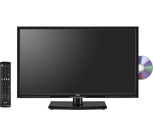 24" LOGIK L24HED18  LED TV with Built-in DVD Player