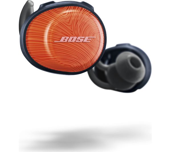 BOSE SoundSport Free Wireless Bluetooth Headphones - Orange & Blue, Orange