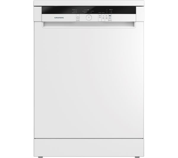 GRUNDIG GNF11510W Full-size Dishwasher - White, White