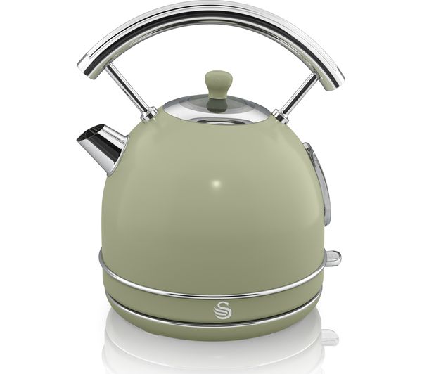 SWAN Retro SK34021GN Traditional Kettle - Green, Green