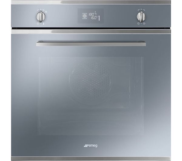 SMEG SF6402TVS Electric Oven - Silver, Silver