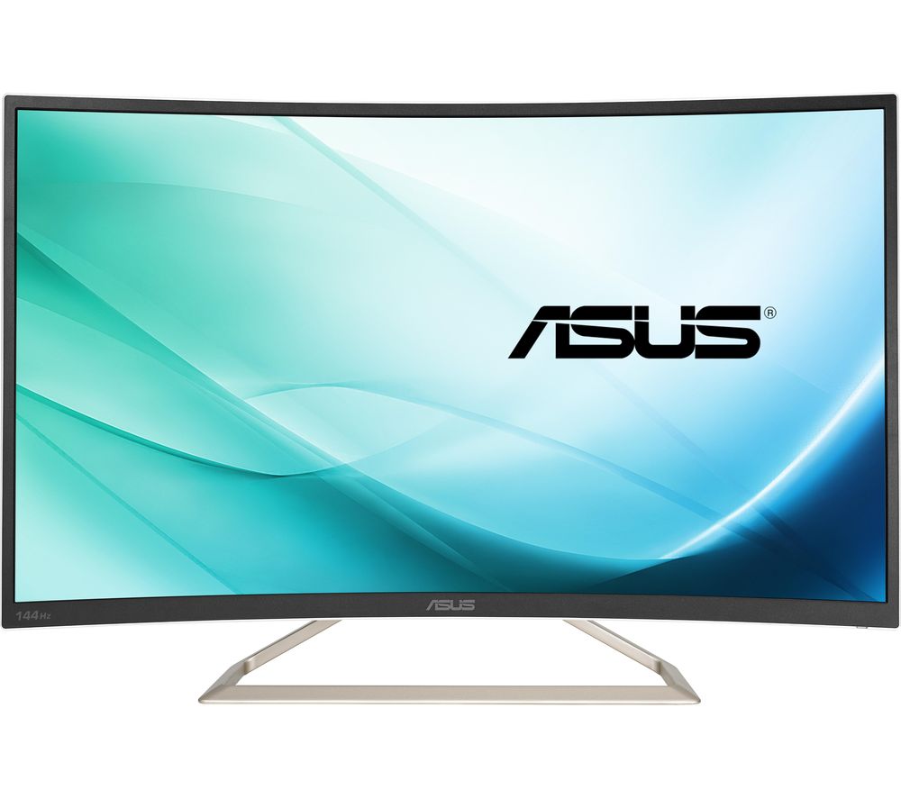 ASUS VA326N-W Full HD 31.5" Curved LED Gaming Monitor - White & Black, White