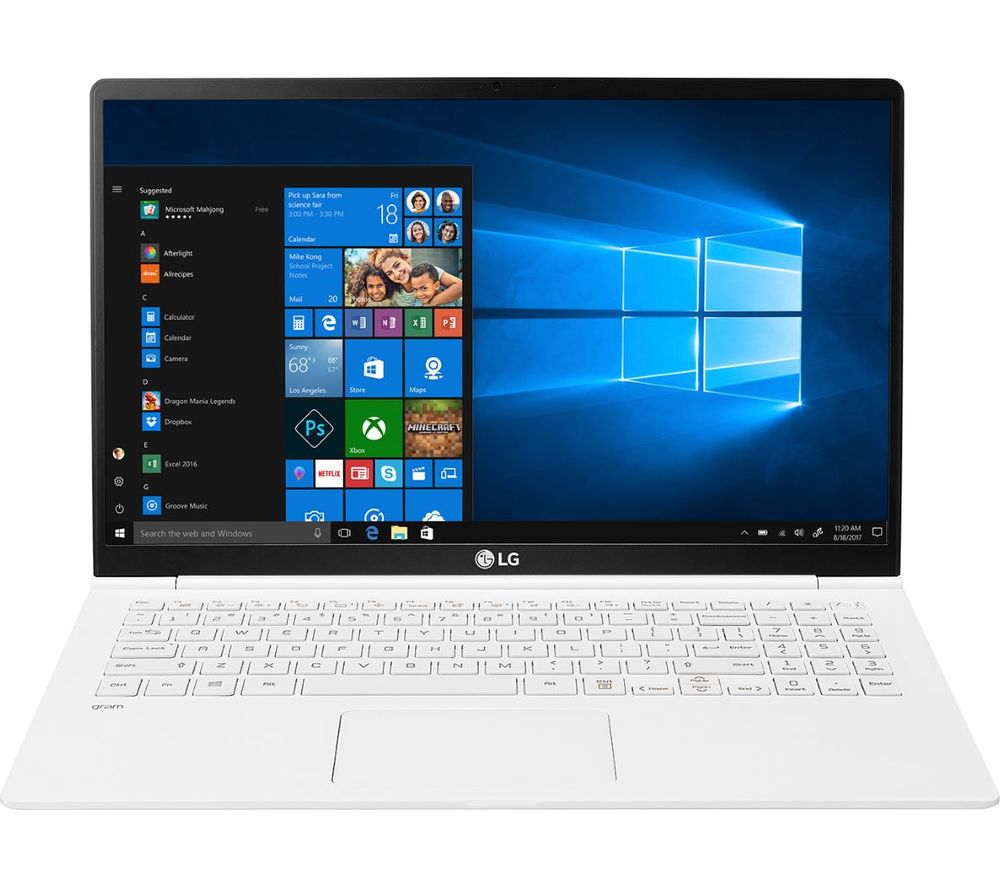 LG GRAM 15Z990 15.6" Intelu0026regCore i7 Laptop - 512 GB SSD, White, White