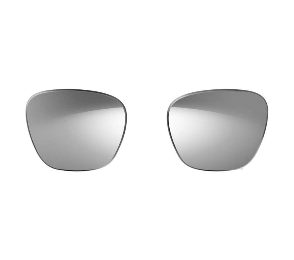 BOSE Frames Alto Lenses - Mirrored Silver, Medium/Large, Silver