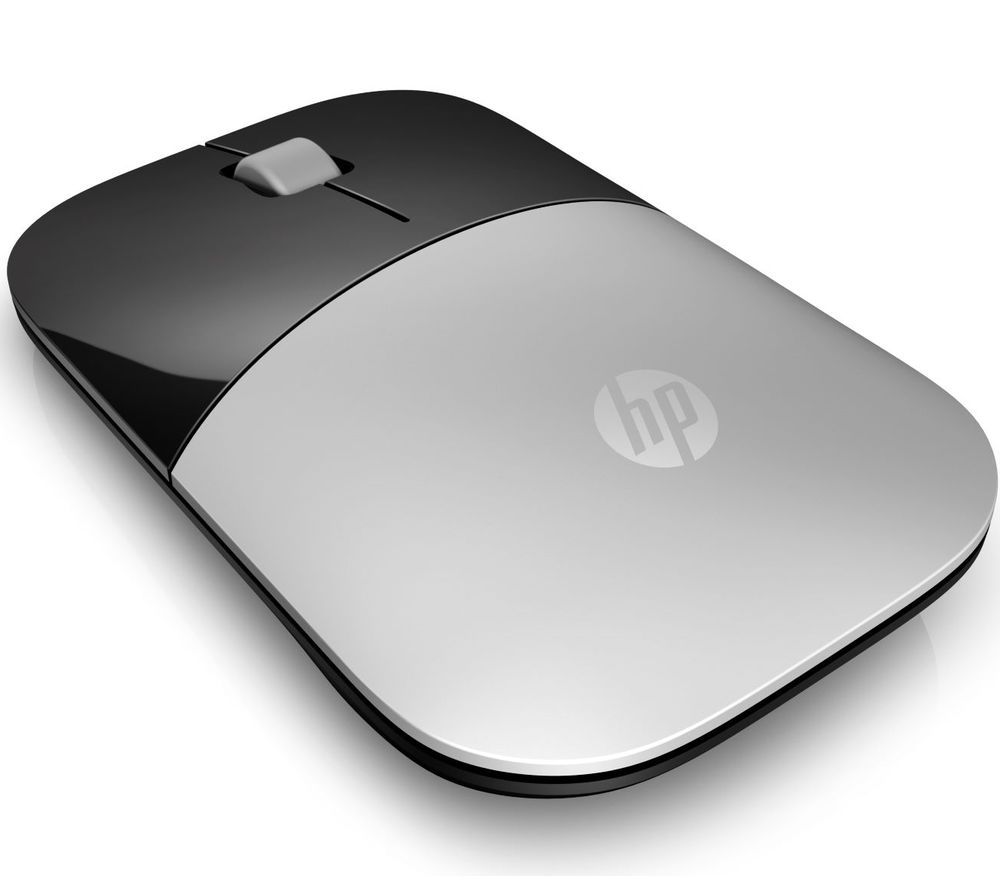 HP Z3700 Wireless Optical Mouse - Silver, Silver/Grey