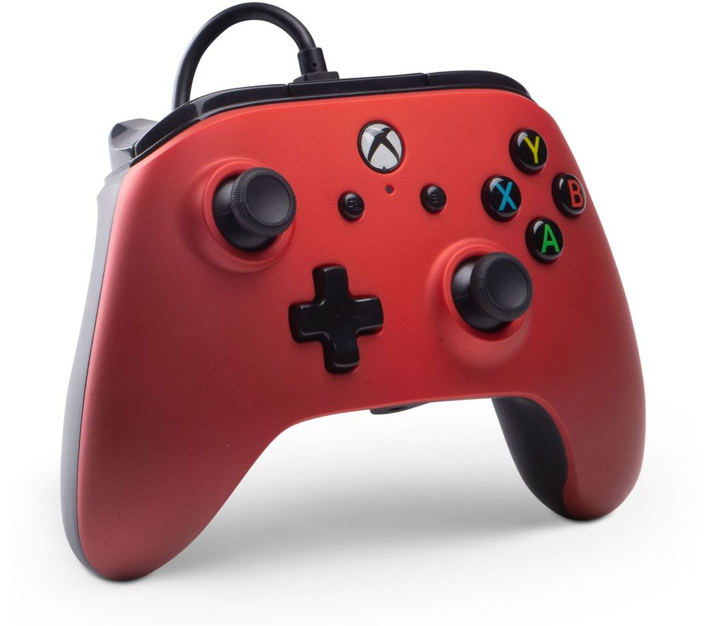 POWERA Xbox One Enhanced Wired Controller - Crimson Fade, Crimson