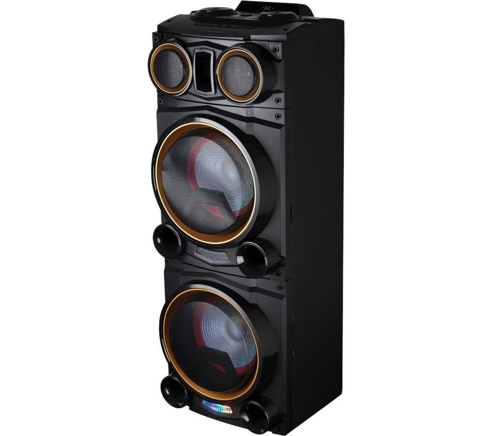 AKAI Vibes A58123 Portable Bluetooth Party Speaker - Black, Black