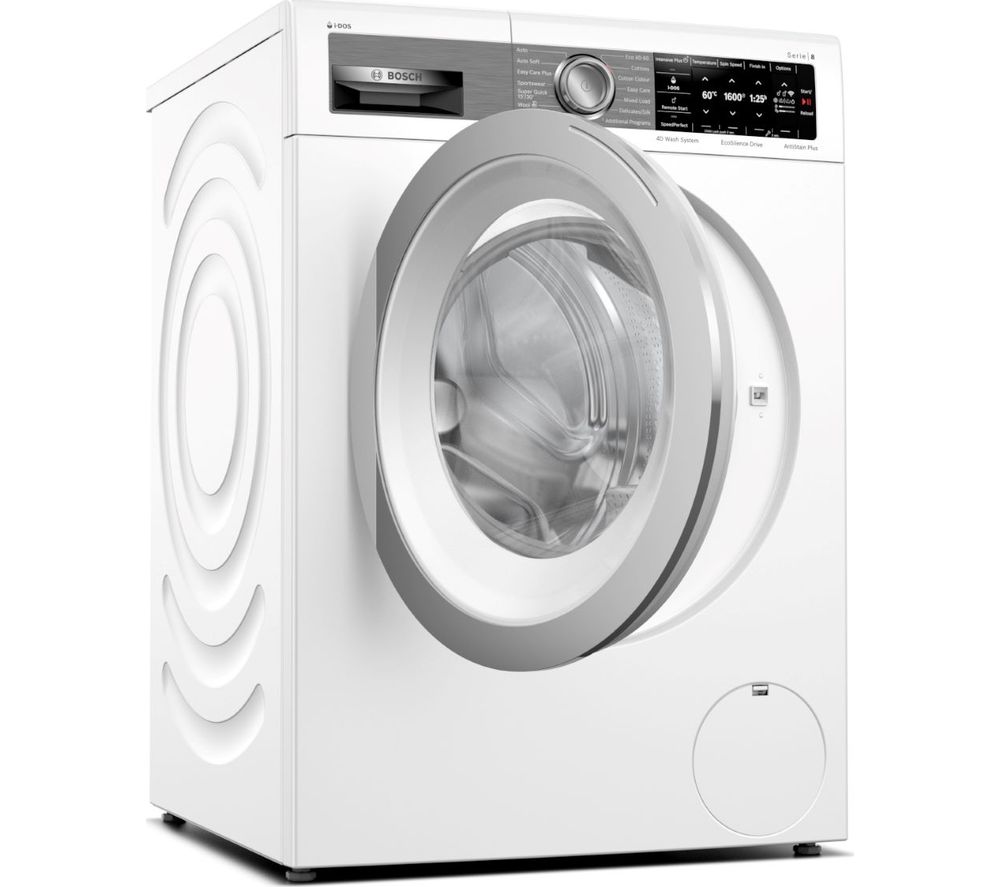 BOSCH Serie 8 WAX32EH1GB WiFi-enabled 10 kg 1600 Spin Washing Machine - White, White