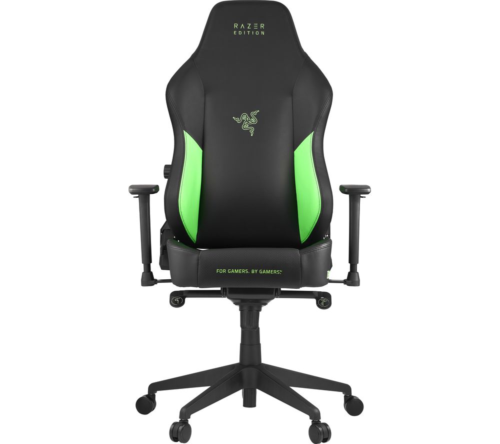 RAZER Tarok Ultimate Gaming Chair - Black & Green, Black