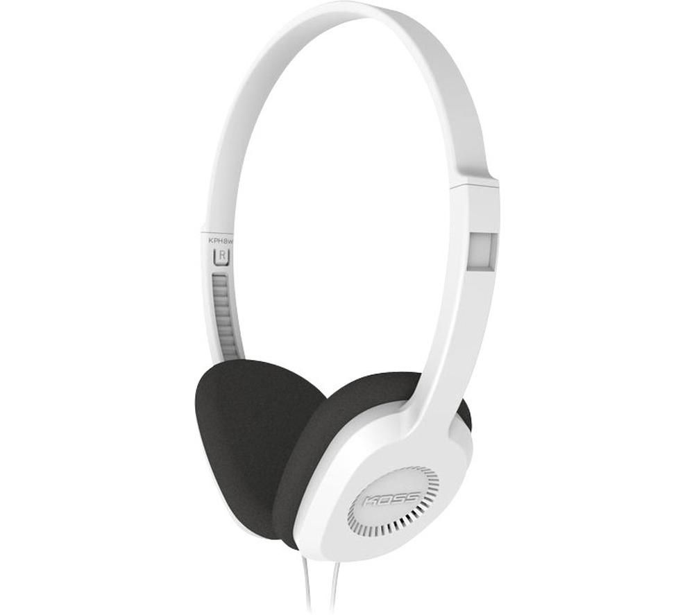 KOSS KPH 8 192469 Headphones - White, White