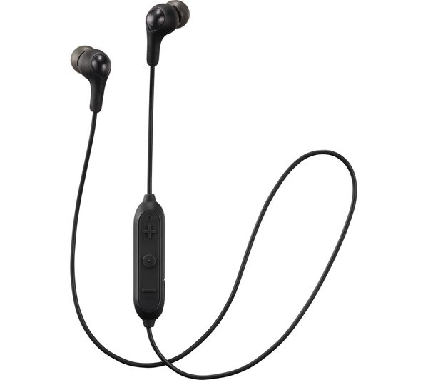 JVC HA-FX9BT-B-E Wireless Bluetooth Headphones - Black, Black