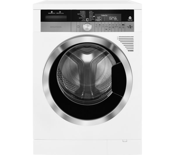 GRUNDIG GWD59400CW 9 kg  - White, White