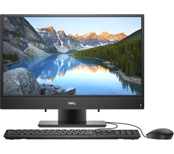 DELL Inspiron 3275 21.5" AMD A6 All-In-One PC - 1 TB HDD, Black, Black
