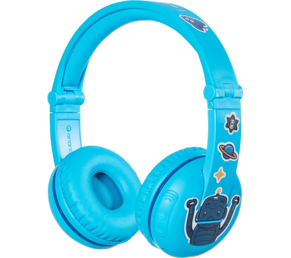 ONANOFF BuddyPhones Play Wireless Bluetooth Kids Headphones - Blue, Blue