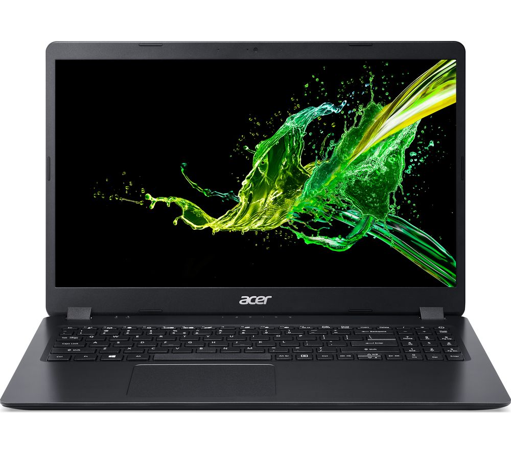 ACER Aspire 3 A314-21 14" AMD A9 Laptop - 128 GB SSD, Black, Black