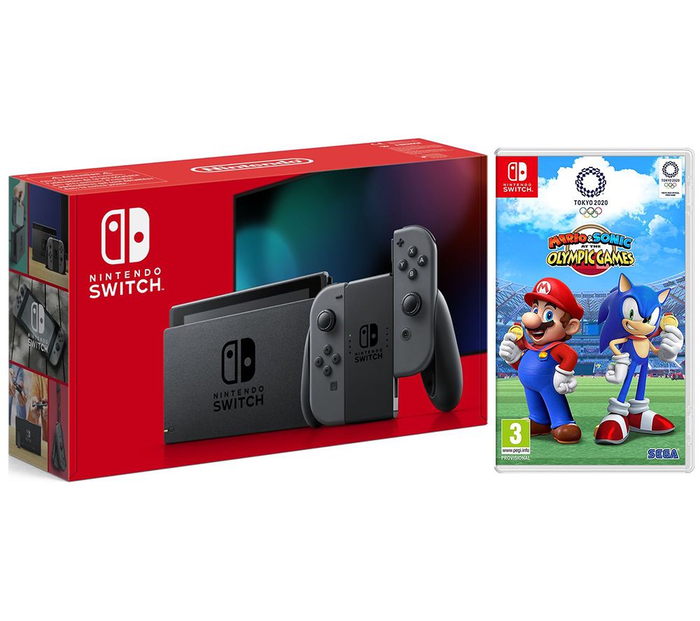 NINTENDO Switch & Mario & Sonic at the Olympic Games Tokyo 2020 Bundle