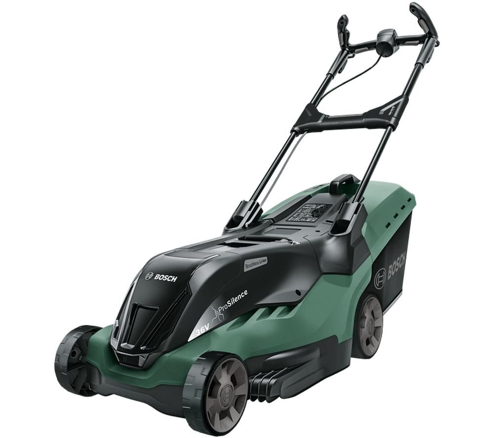 BOSCH AdvancedRotak 36-750 Cordless Rotary Lawn Mower - Green & Black, Green