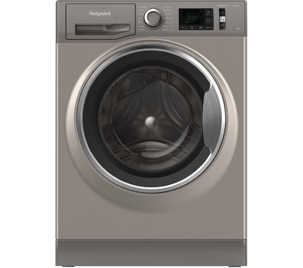 HOTPOINT Activecare NM11 945 GC UK N 9 kg 1400 Spin Washing Machine - Graphite, Graphite