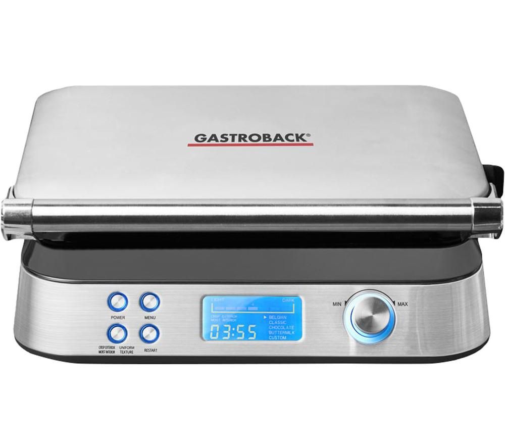 GASTROBACK 62424 Advanced Waffle Maker - Silver, Silver