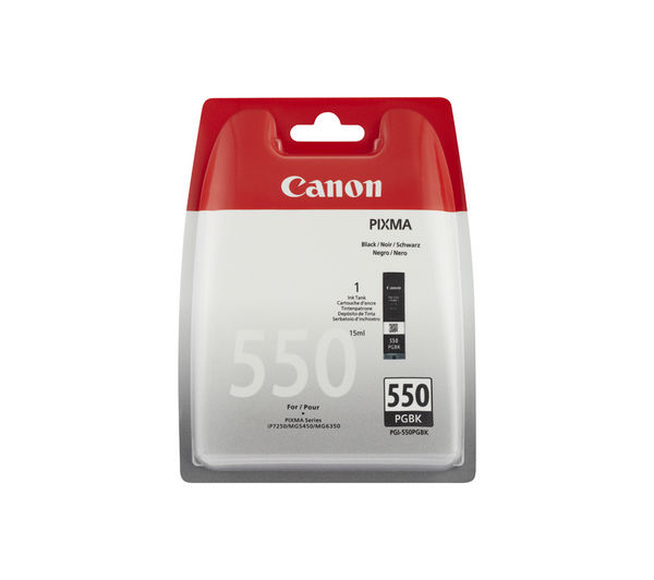 CANON PGI-550 Black Ink Cartridge, Black