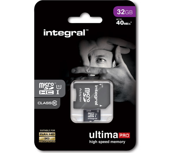 INTEGRAL UltimaPro microSDHC Card - 32 GB