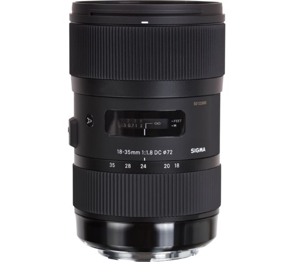 SIGMA 18-35 mm f/1.8 DC HSM Standard Zoom Lens - for Canon