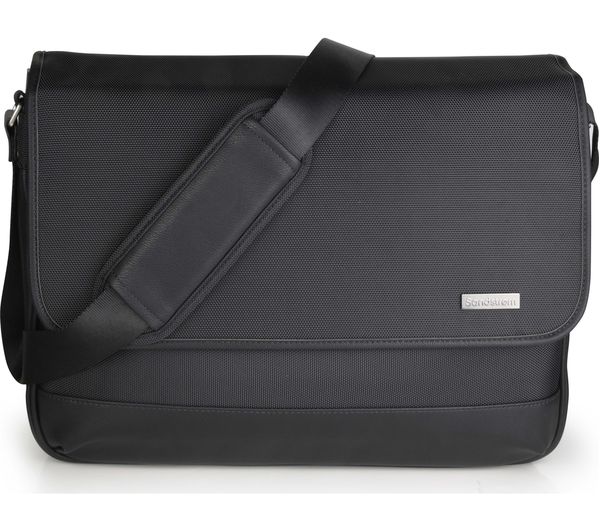 SANDSTROM S16PMSB17 15.6" Laptop Messenger Bag - Black, Black