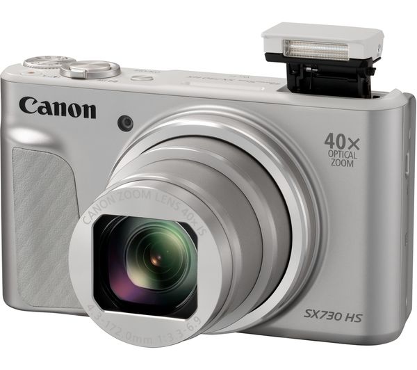 CANON PowerShot SX730 HS Superzoom Compact Camera - Silver, Silver