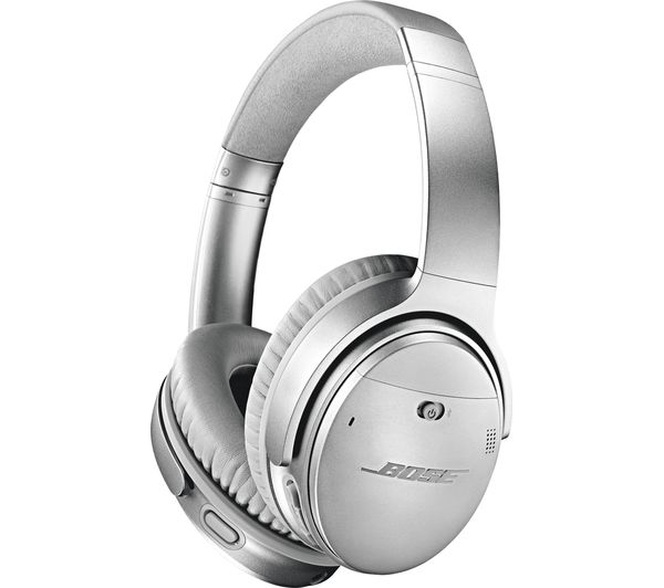 BOSE QuietComfort QC35 II Wireless Bluetooth Noise-Cancelling Headphones - Silver, Silver