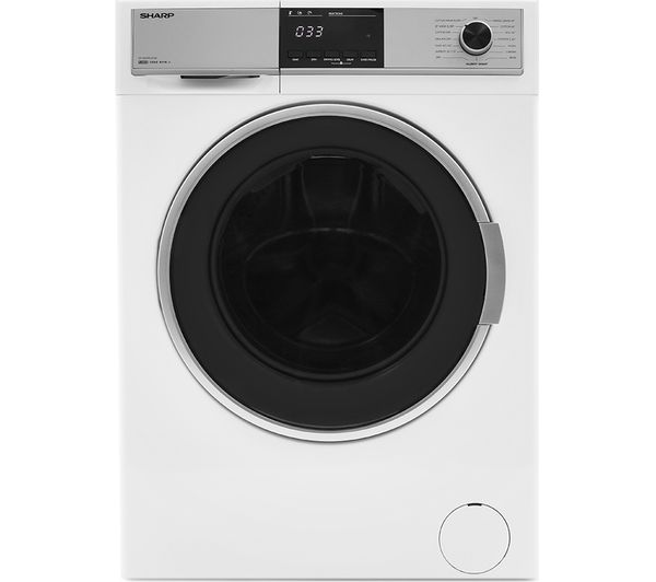 Sharp Washer Dryer ES-HDB9147W0 9 kg  - White, White