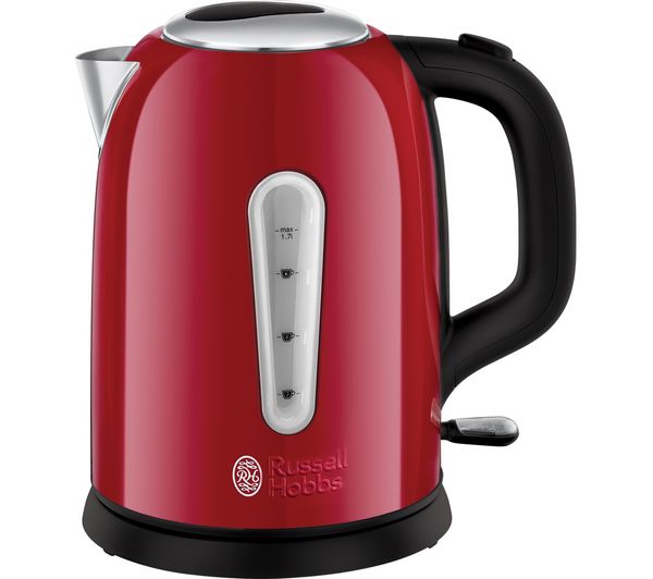RUSSELL HOBBS Cavendish 25500 Jug Kettle - Red, Red