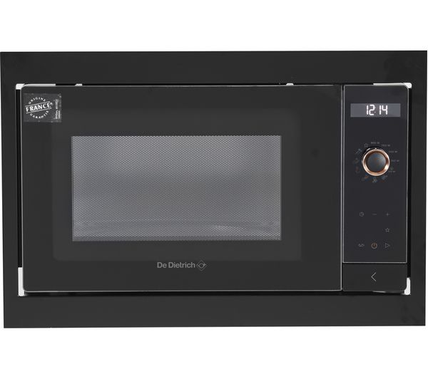 DE DIETRICH DME7121A Built-in Solo Microwave - Black, Black