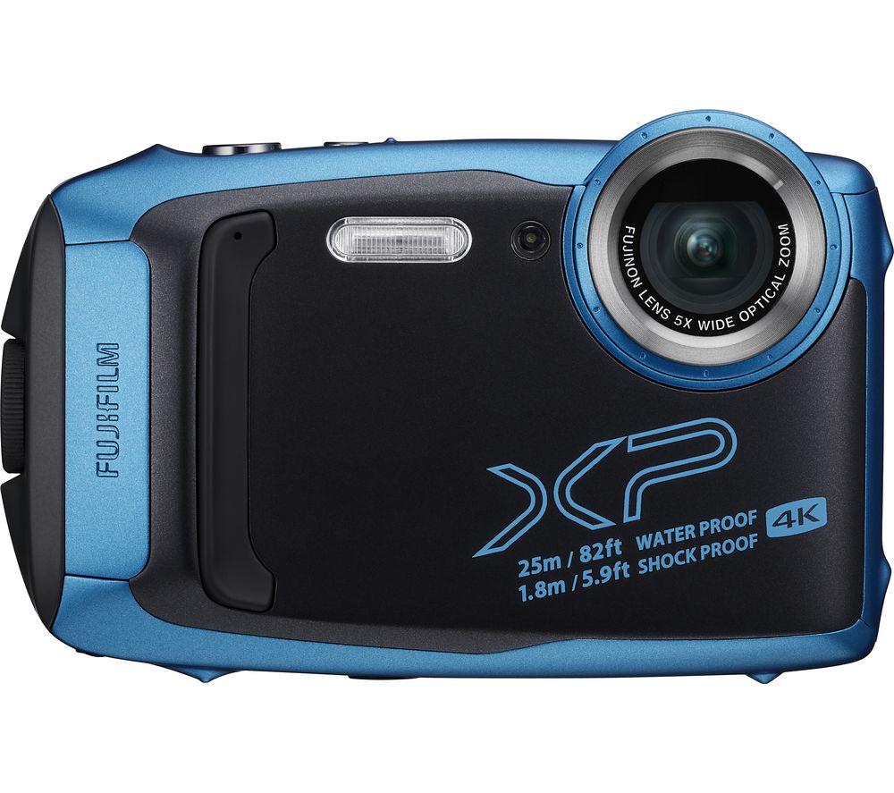 FUJIFILM FinePix XP140 Tough Compact Camera - Sky Blue, Blue