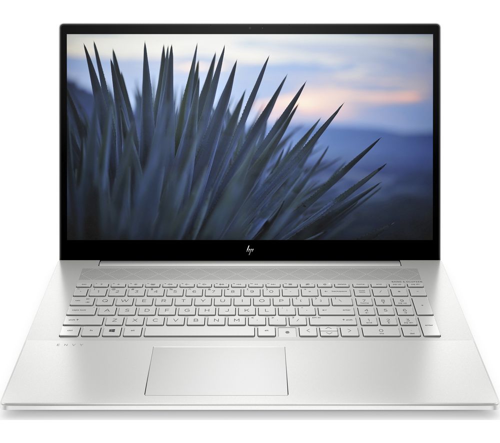 HP ENVY 17-cg0511sa 17.3 Intel®Core i7 Laptop - 1 TB HDD & 256 GB SSD, Silver, Silver