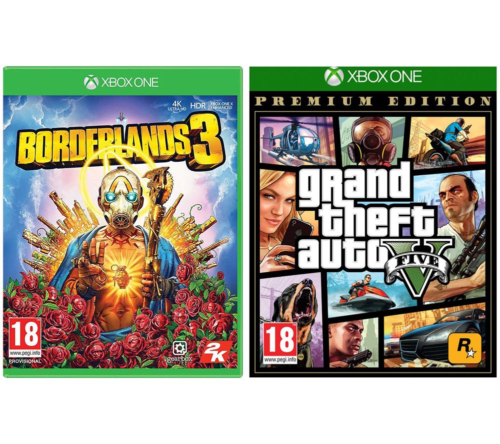 XBOX Borderlands 3 & Grand Theft Auto V: Premium Edition Bundle