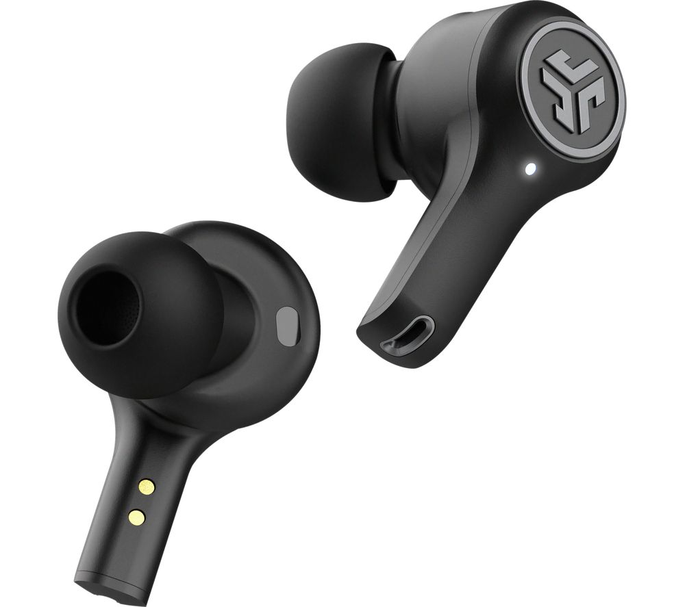 JLAB AUDIO Epic Air Wireless Bluetooth Noise-Cancelling Earbuds - Black, Black