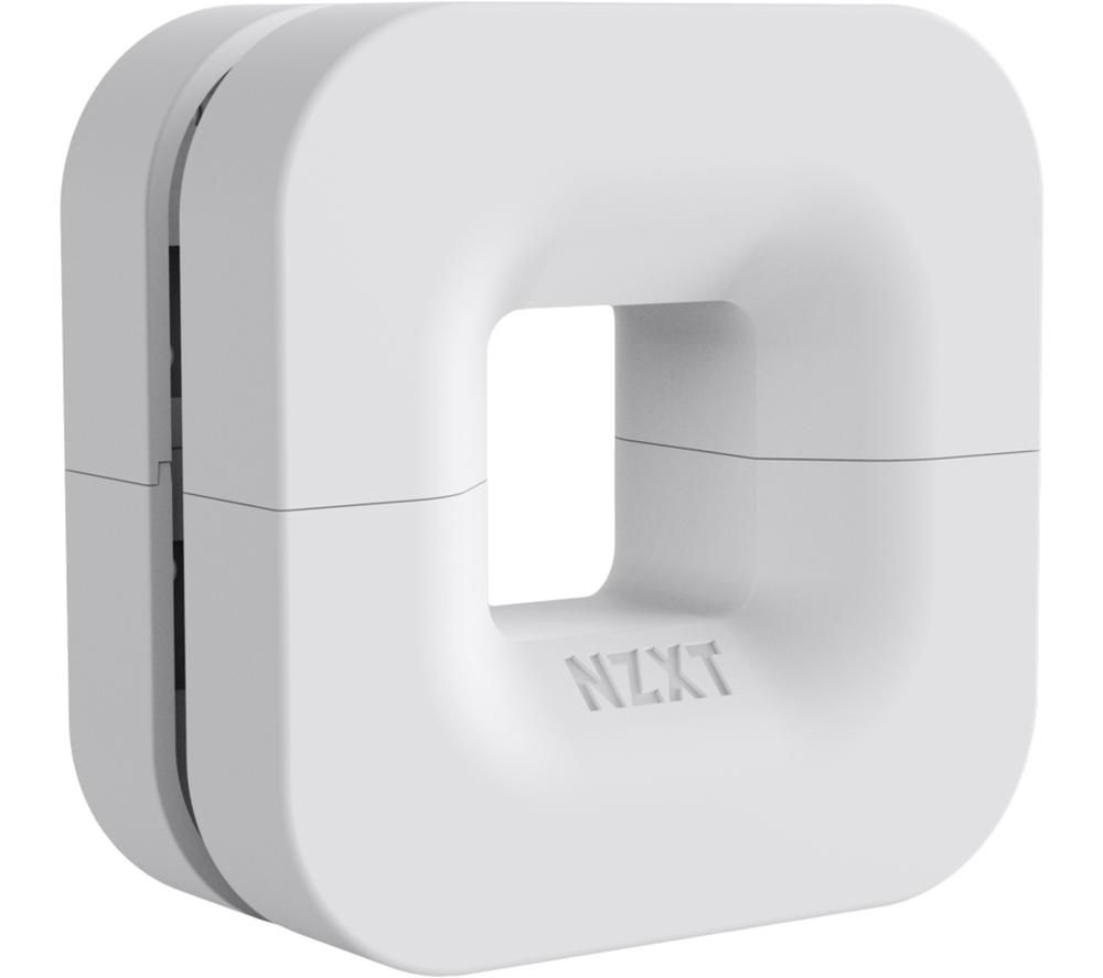 NZXT Puck Cable Management & Headset Mount - White, White