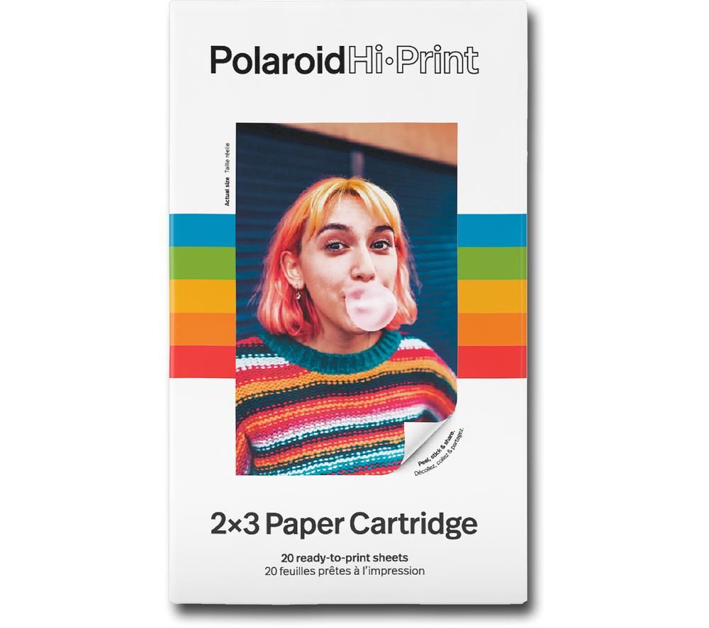 POLAROID Hi-Print 2x3 Photo Paper - 20 Sheets