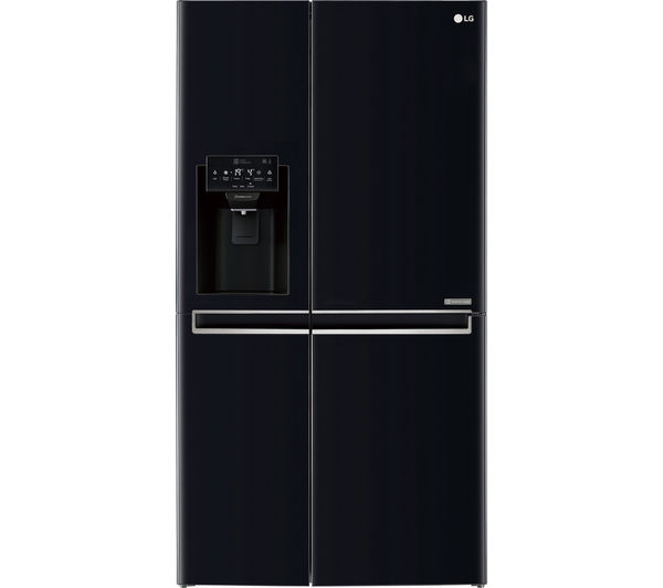 LG American-Style Fridge Freezer Black GSL760WBXV, Black